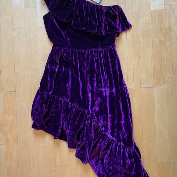 LoveShackFancy PAMELA PARTY DRESS Mulberry Size 2 NWT - Picture 7 of 10